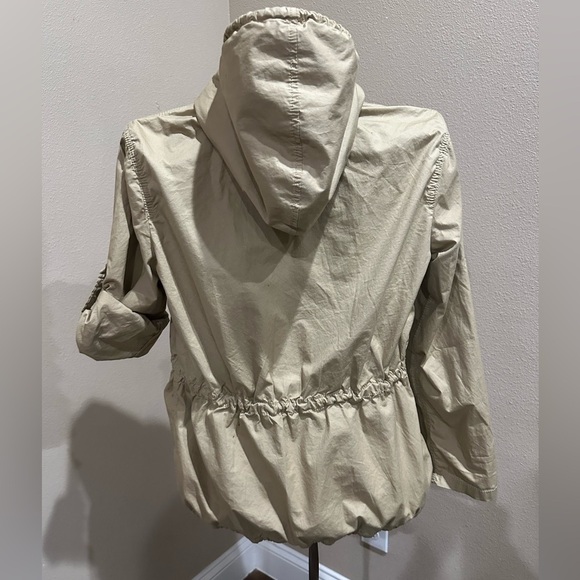 MICHAEL Michael Kors Khaki Hooded Utility Jacket, EUC! - Picture 6 of 8